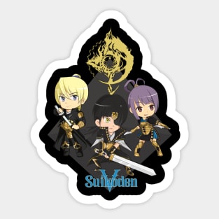 Queen's Knights Sticker